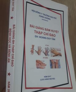 Bài Giảng Bấm Huyệt Thập Chỉ Đạo